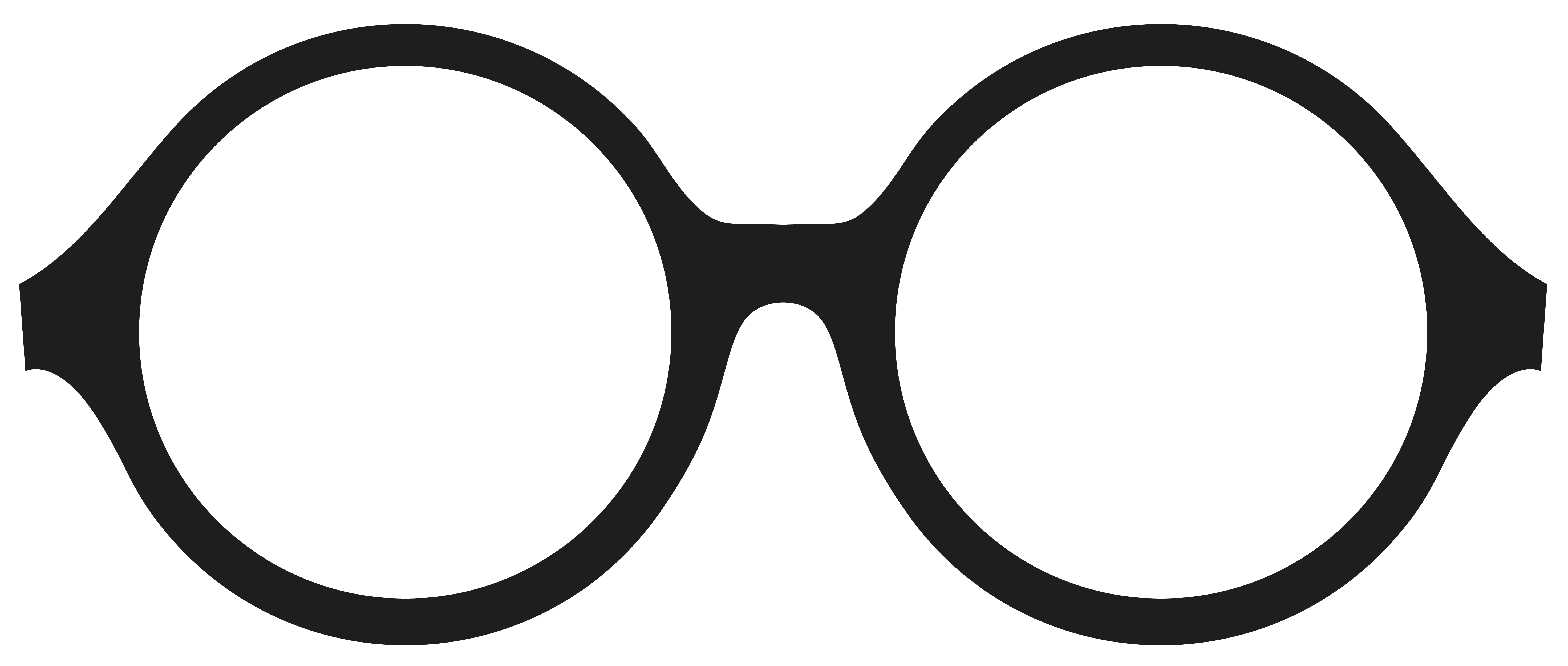 Round Sunglasses Frame PNG HD Quality