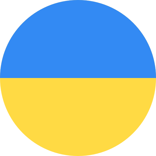 Round Ukraine Flag Transparent File