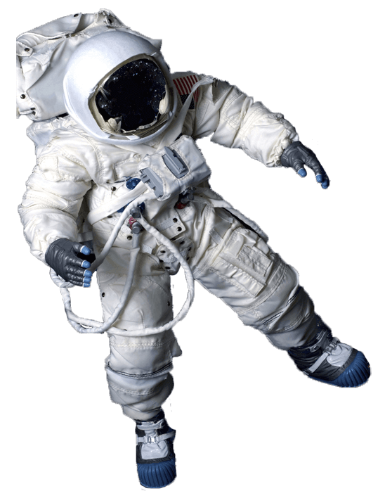 Space Astronaut Background PNG Image