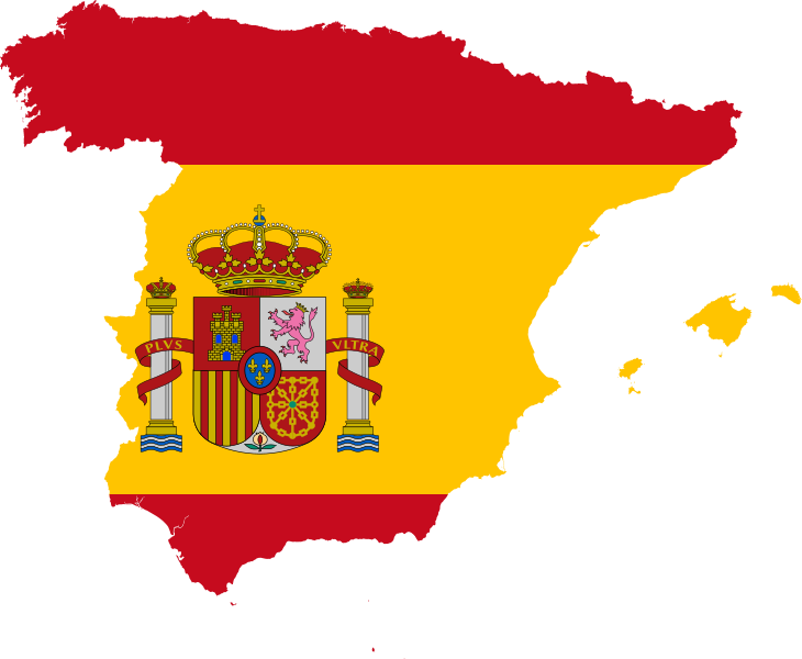 Spain Flag PNG Background