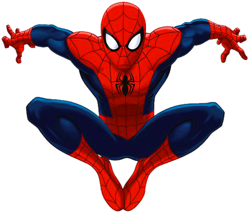 Download Full Resolution of Spider Man PNG HD Quality (843x720) .