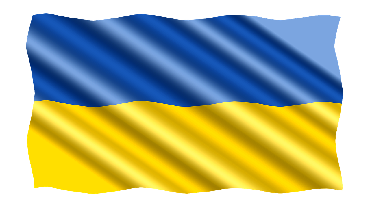 Square Ukraine Flag Transparent Background