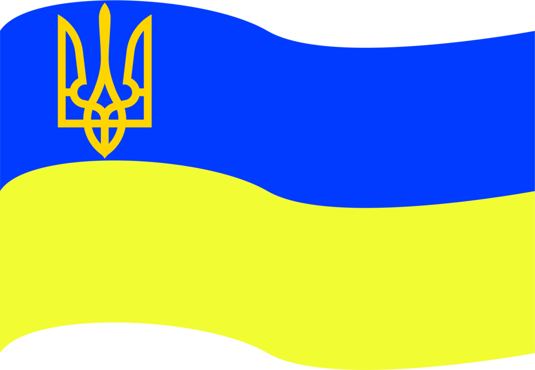 Square Ukraine Flag Transparent File