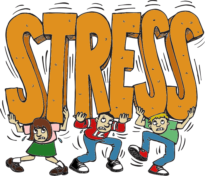 Stress Text Background PNG Image