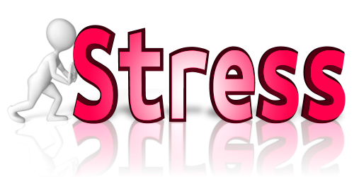 Stress Text PNG HD Quality