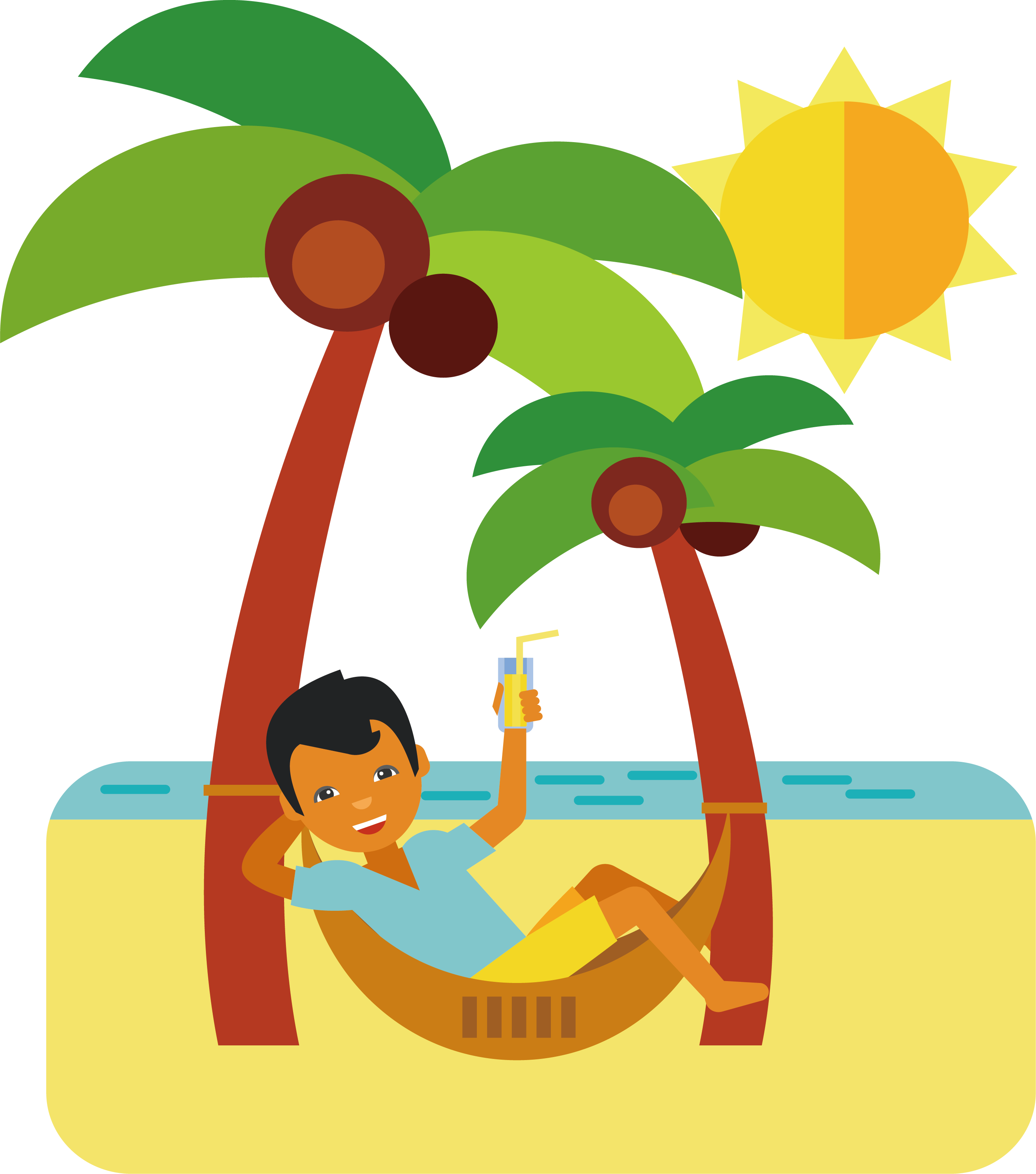 Summer Vacation Transparent Free PNG