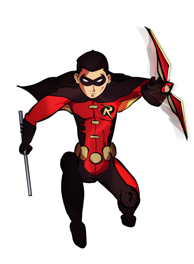 Superhero Robin PNG Background