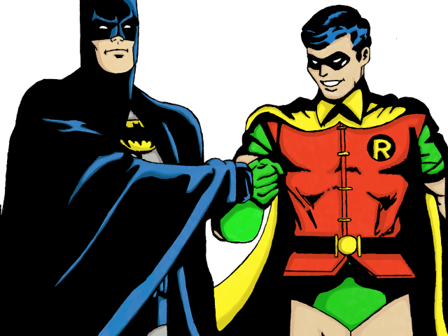 Superhero Robin Transparent Image