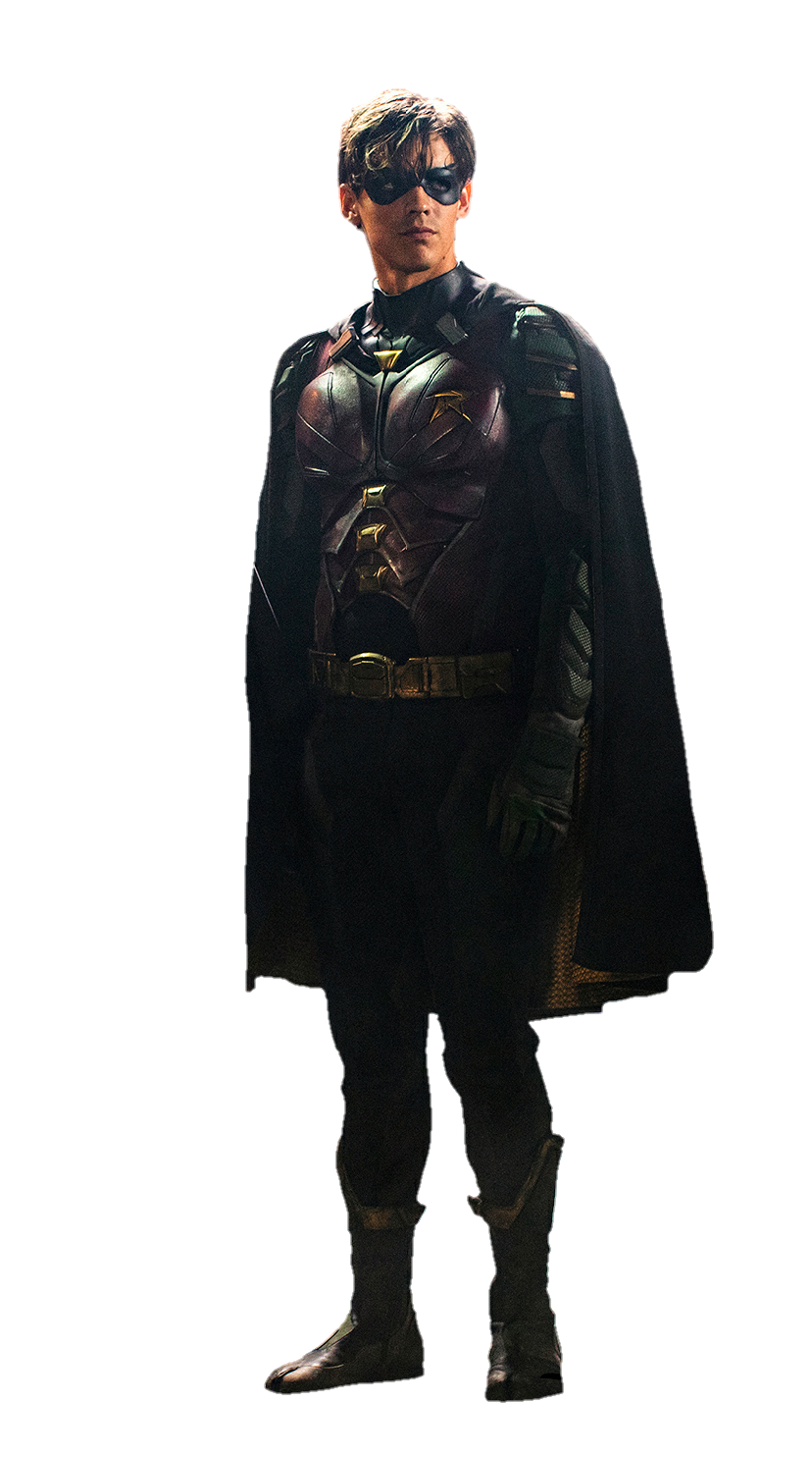 Superhero Robin Transparent PNG
