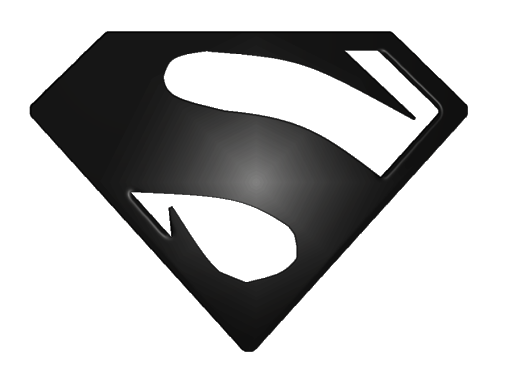 Superman Logo Background PNG Image