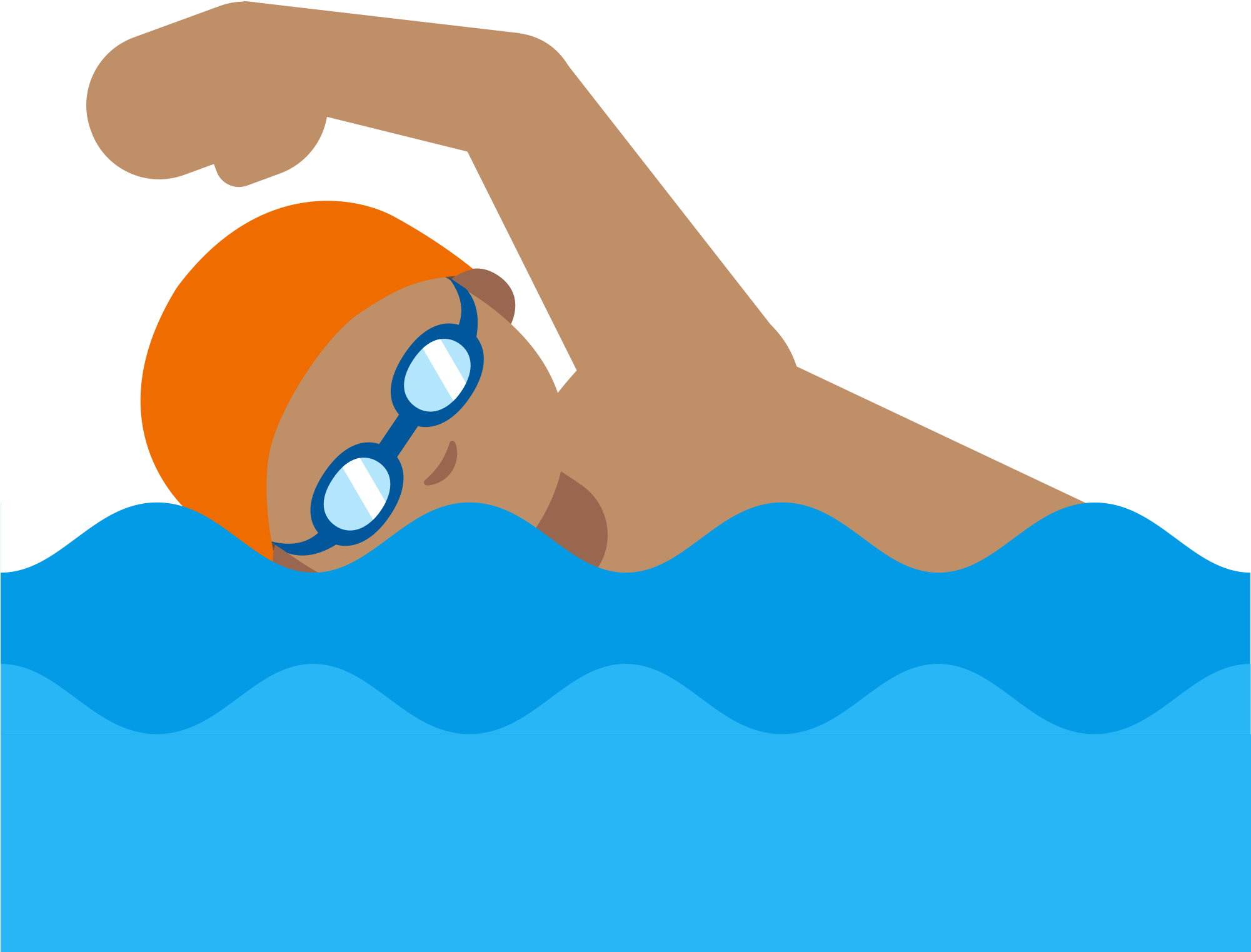 Swimming Transparent Images