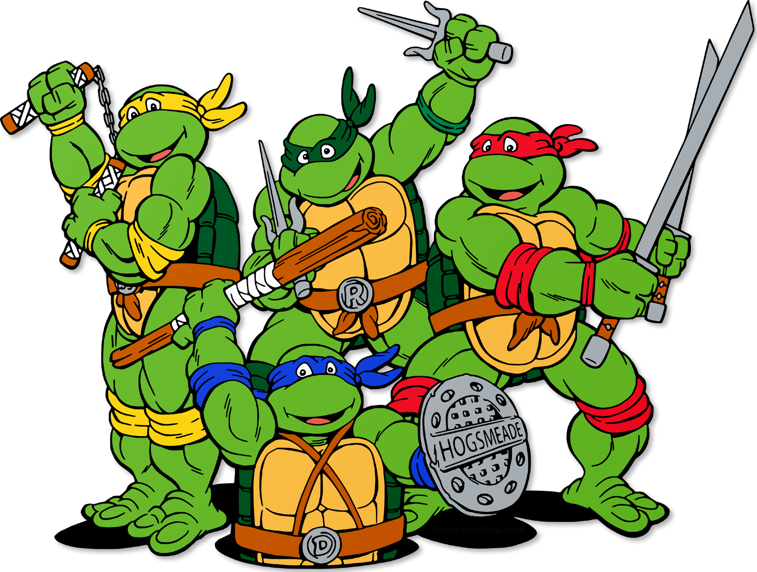 TMNT Teenage Mutant Ninja Turtles PNG HD Quality