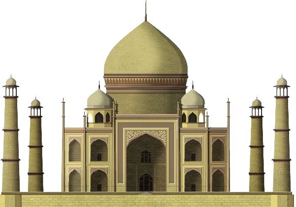 Taj Mahal Transparent Free PNG