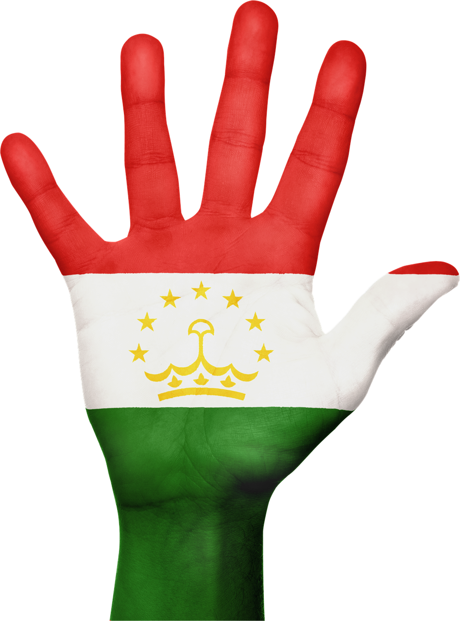 Tajikistan Flag Transparent PNG