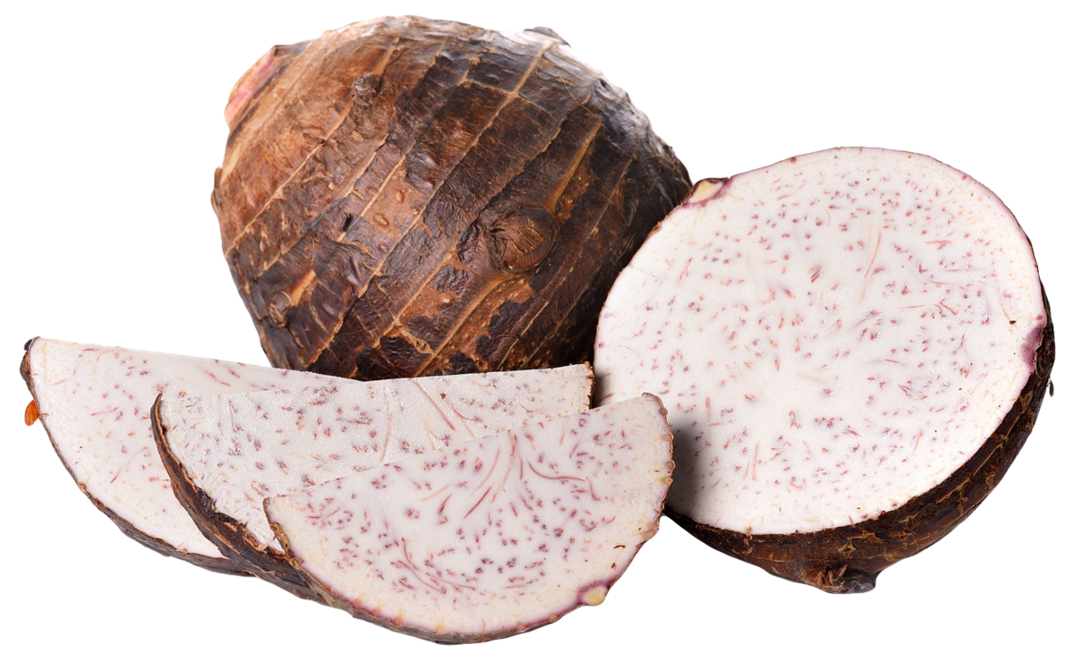Taro Vegetable PNG Clipart Background