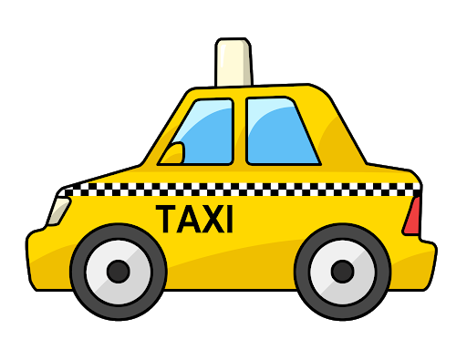 Taxi Cab Background PNG Image