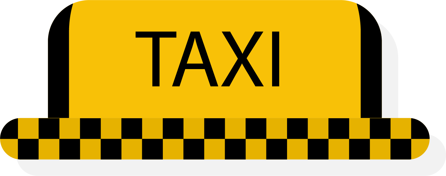Taxi Cab Logo PNG Clipart Background