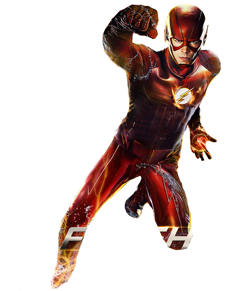 The Flash TV Superhero Background PNG Image