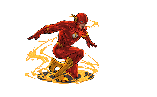 The Flash TV Superhero Transparent Free PNG