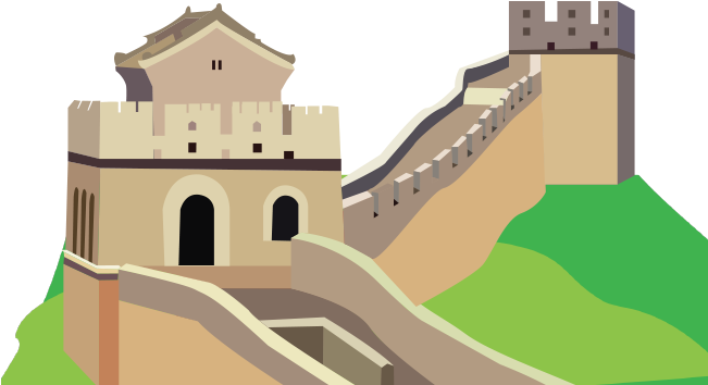 The Great Wall of China PNG Clipart Background