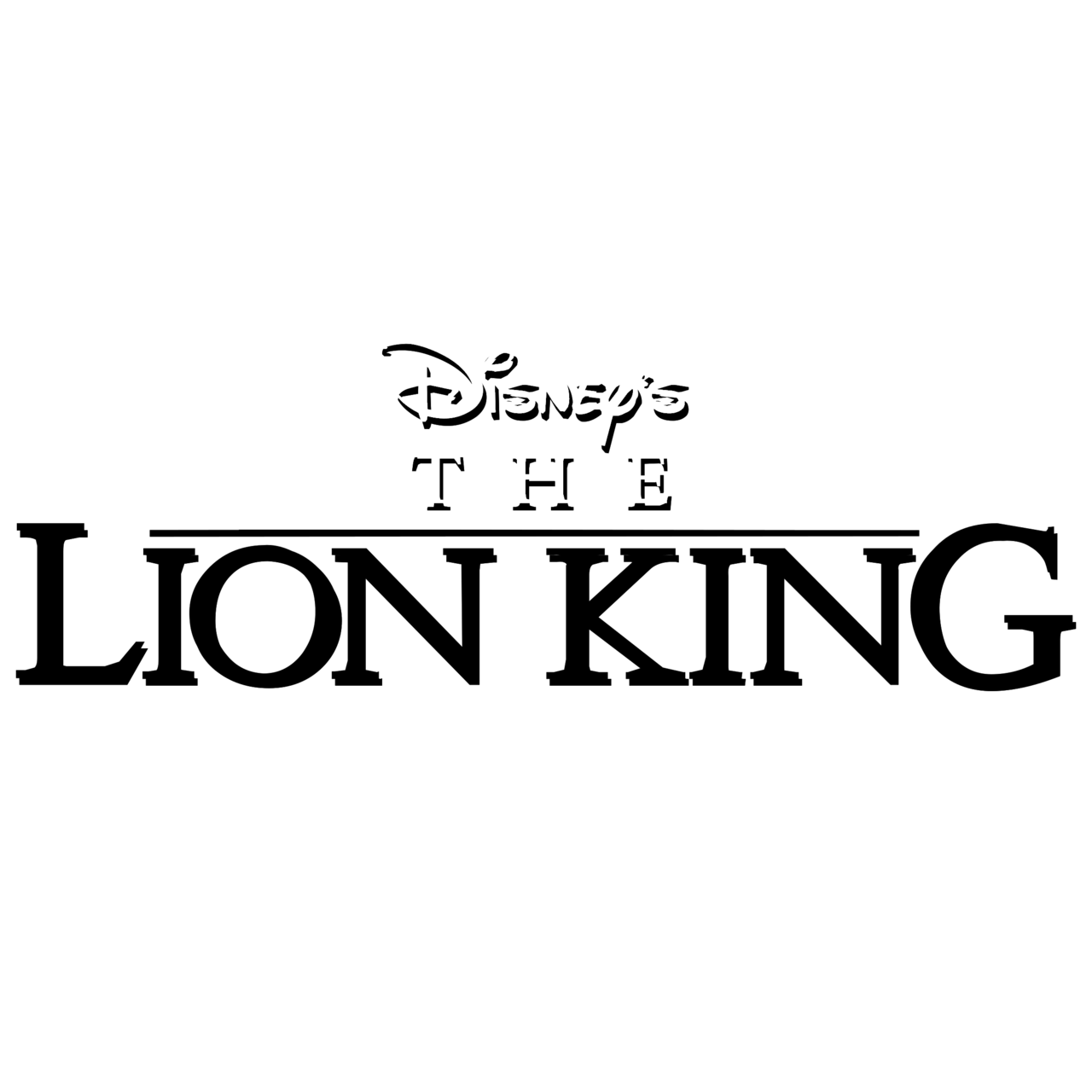 The Lion King Logo PNG HD Quality