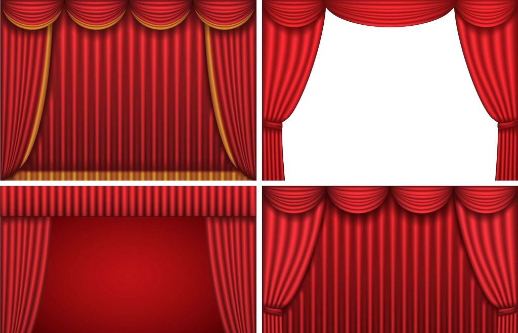 Theatre Curtain Transparent File