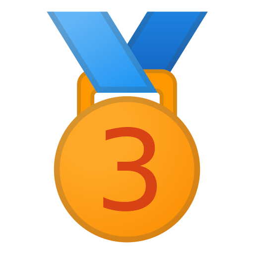 Third Place Medal PNG Clipart Background