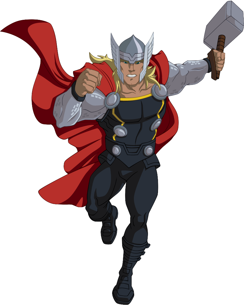 Thor Cape Background PNG Image