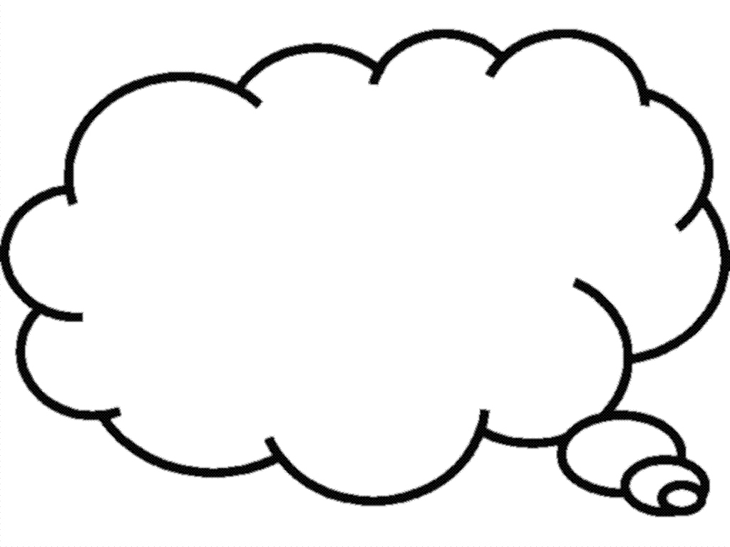 Thought Bubble PNG Free File Download