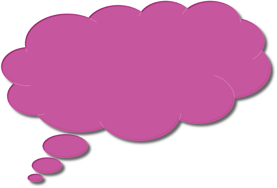 Thought Speech Bubble PNG HD Quality
