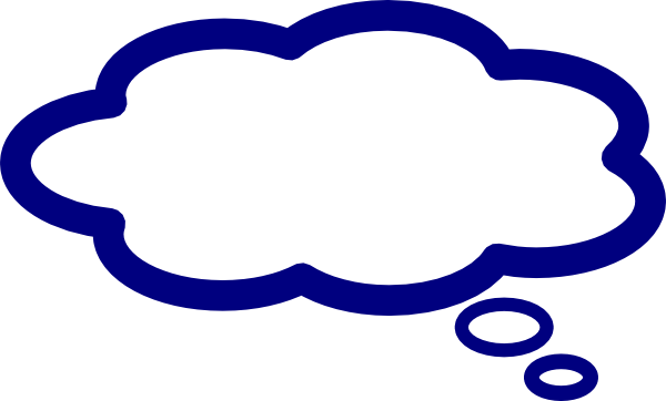 Thought Speech Bubble PNG Images HD
