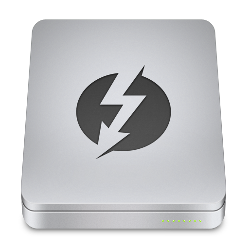 Thunderbolt USB Transparent PNG