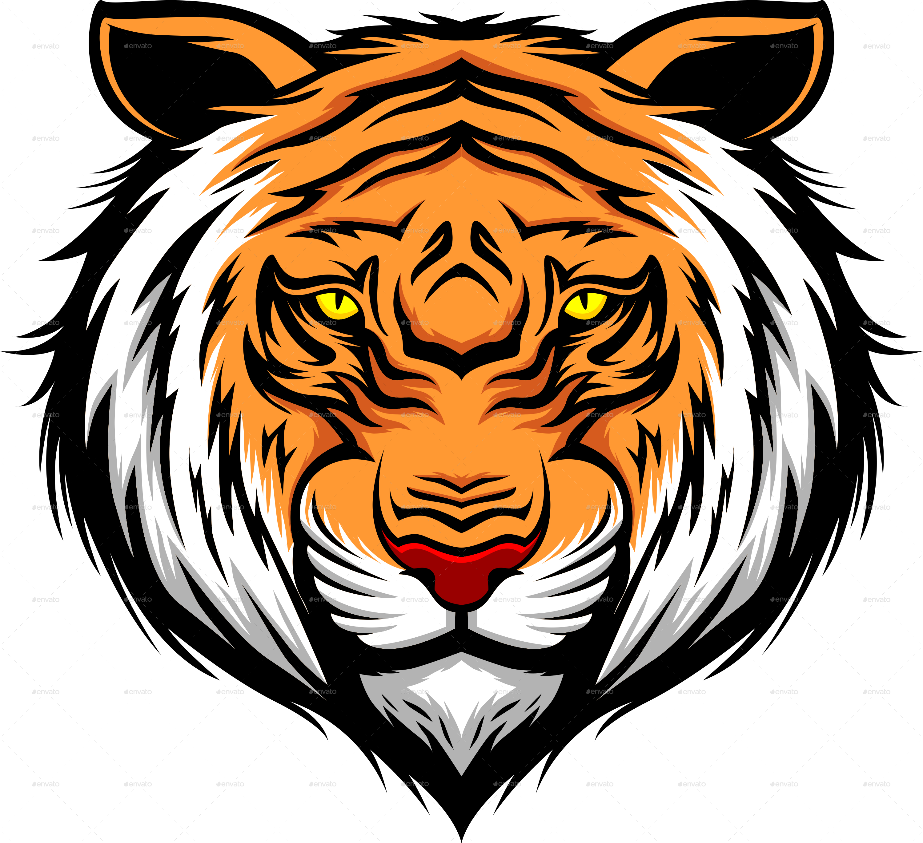 Tiger Tattoo PNG HD Calidad