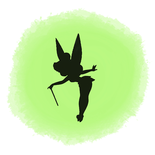 Tinker Bell Silhouette PNG HD Quality