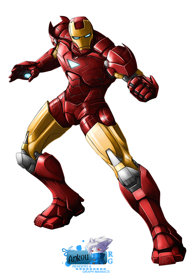 Tony Stark Iron Man Background PNG Image
