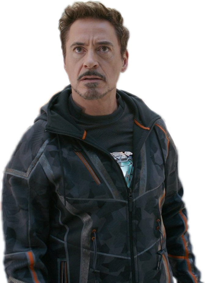 Tony Stark Transparent Background