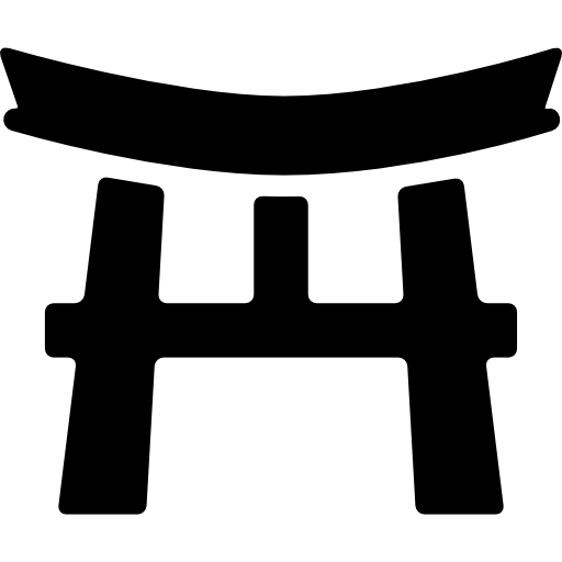 Torii Gate Icon Transparent Background