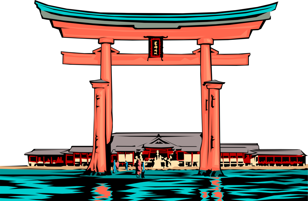 Torii Gate Shinto Transparent Free PNG