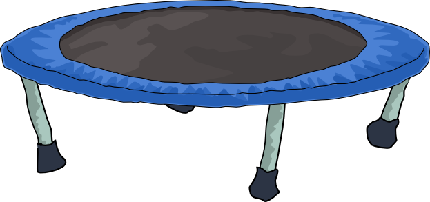 Trampoline PNG Clipart Background
