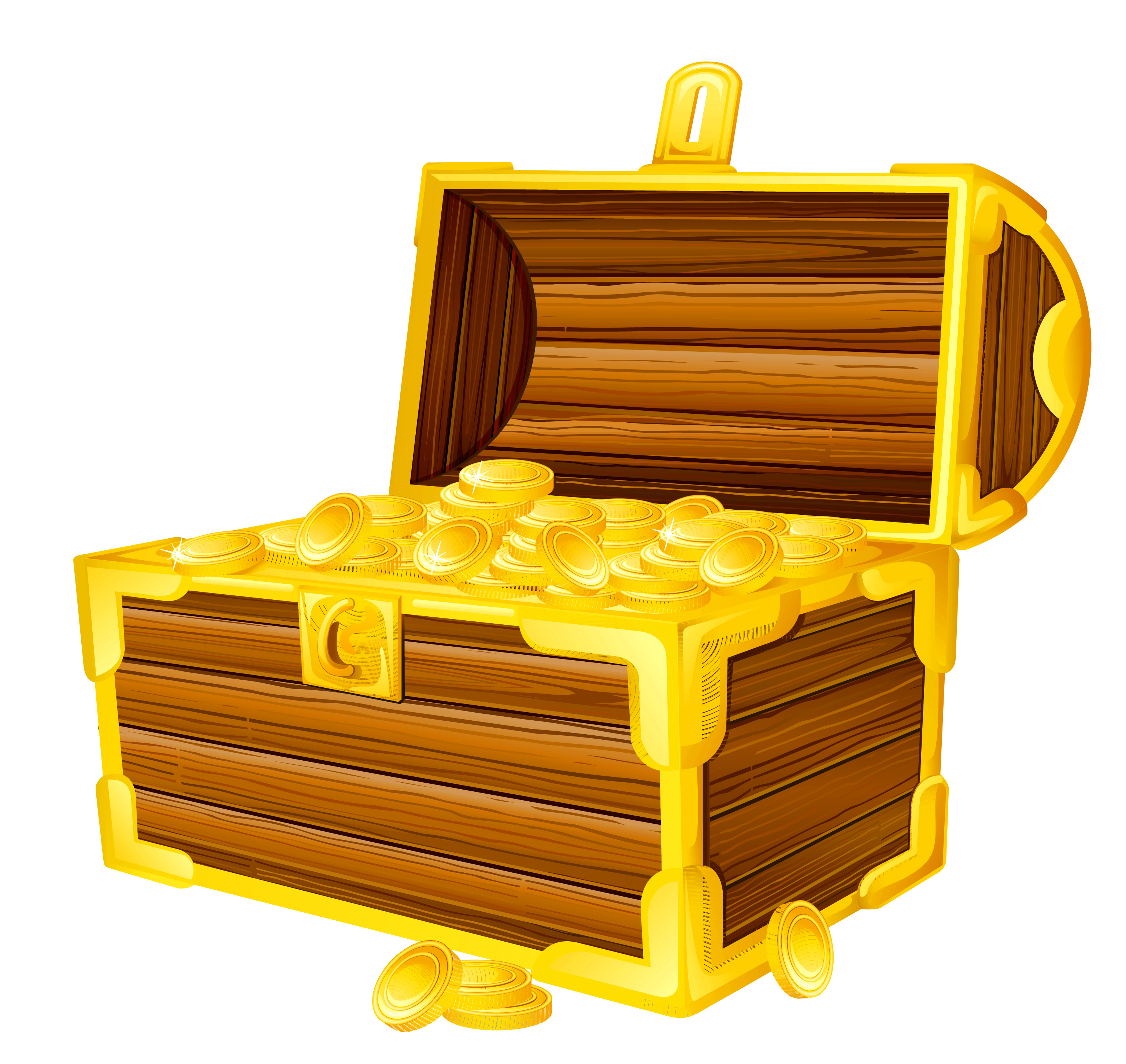 Treasure Chest Box Transparent Free PNG