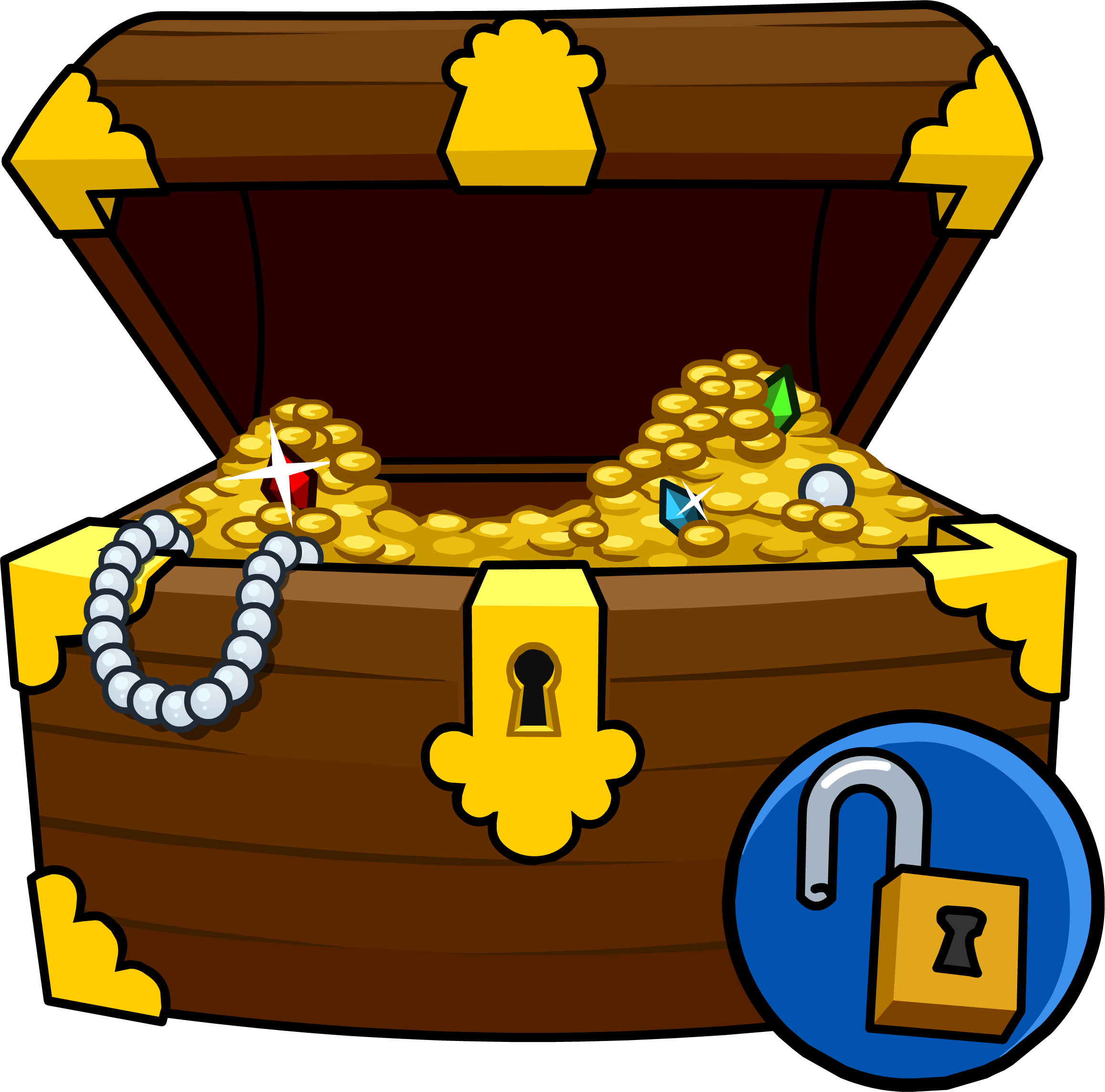 Treasure Chest PNG Background