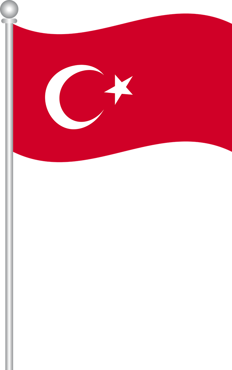 Turkey Flag No Background