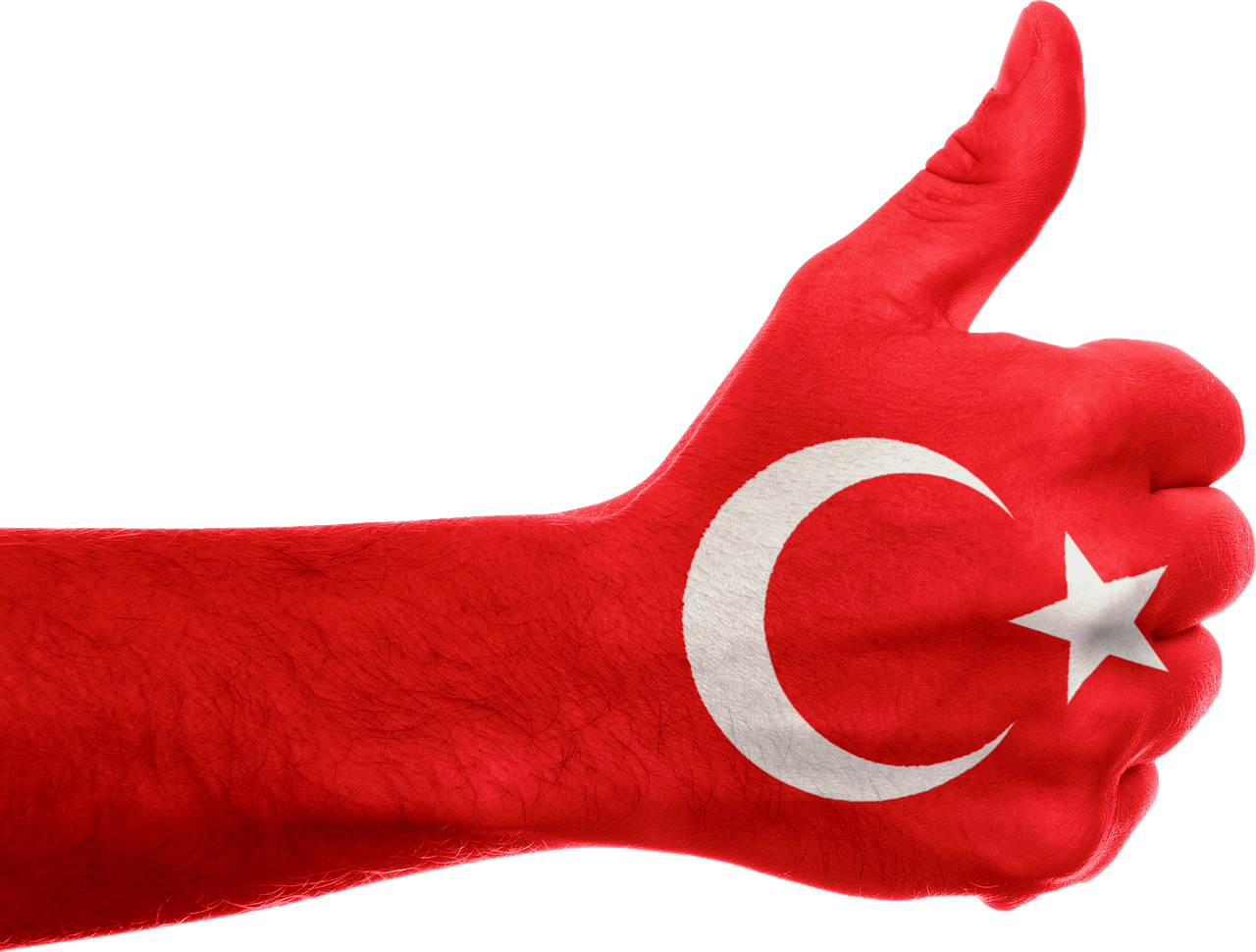 Turkey Flag PNG Clipart Background