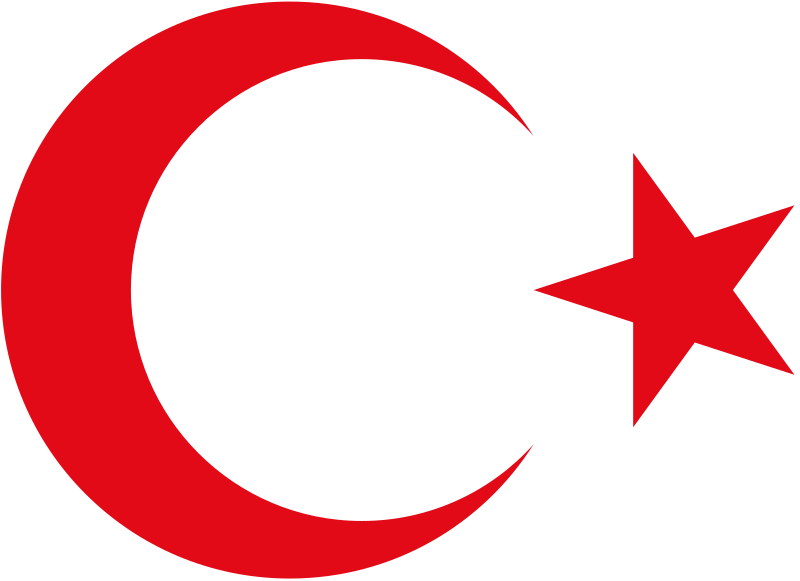 Turkey Flag Transparent Image