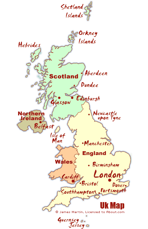 UK Map Transparent Background