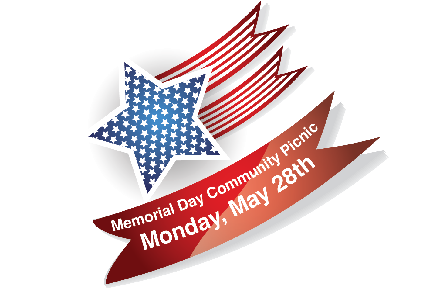 USA Memorial Day Celebration PNG HD Quality