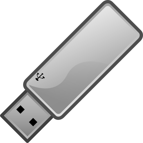 USB Pen Drive Transparent Image