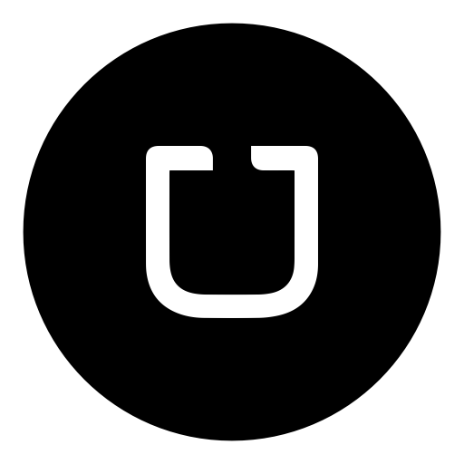 Uber Logo Background PNG Image
