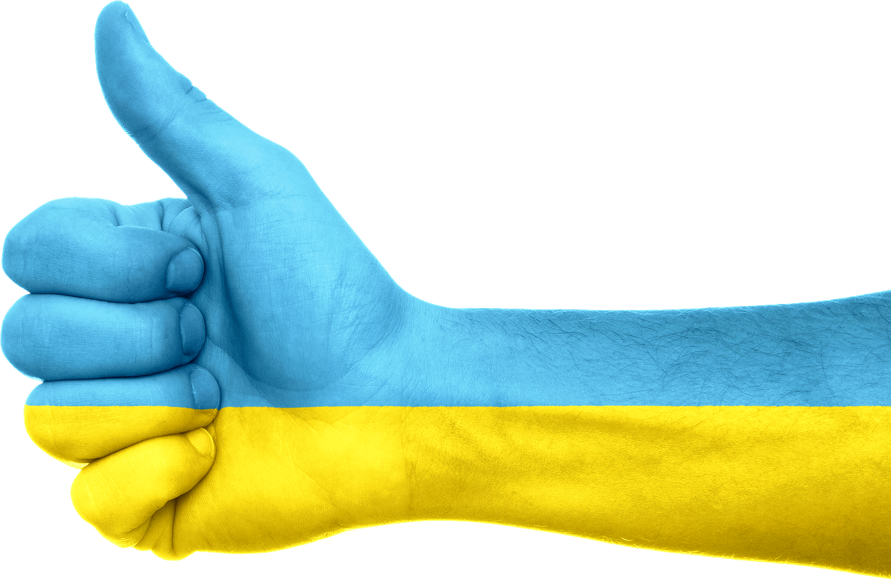 Ukraine Flag Transparent Image