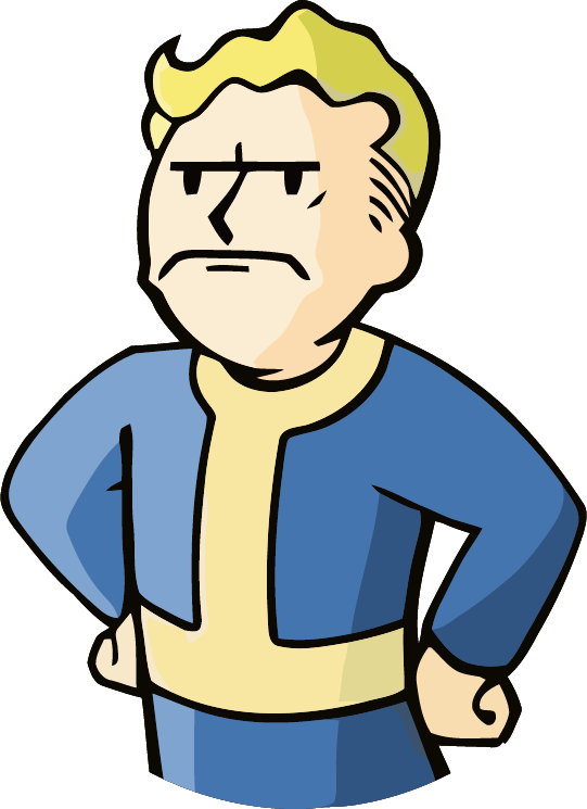 Unhappy Guy Vector PNG HD Quality